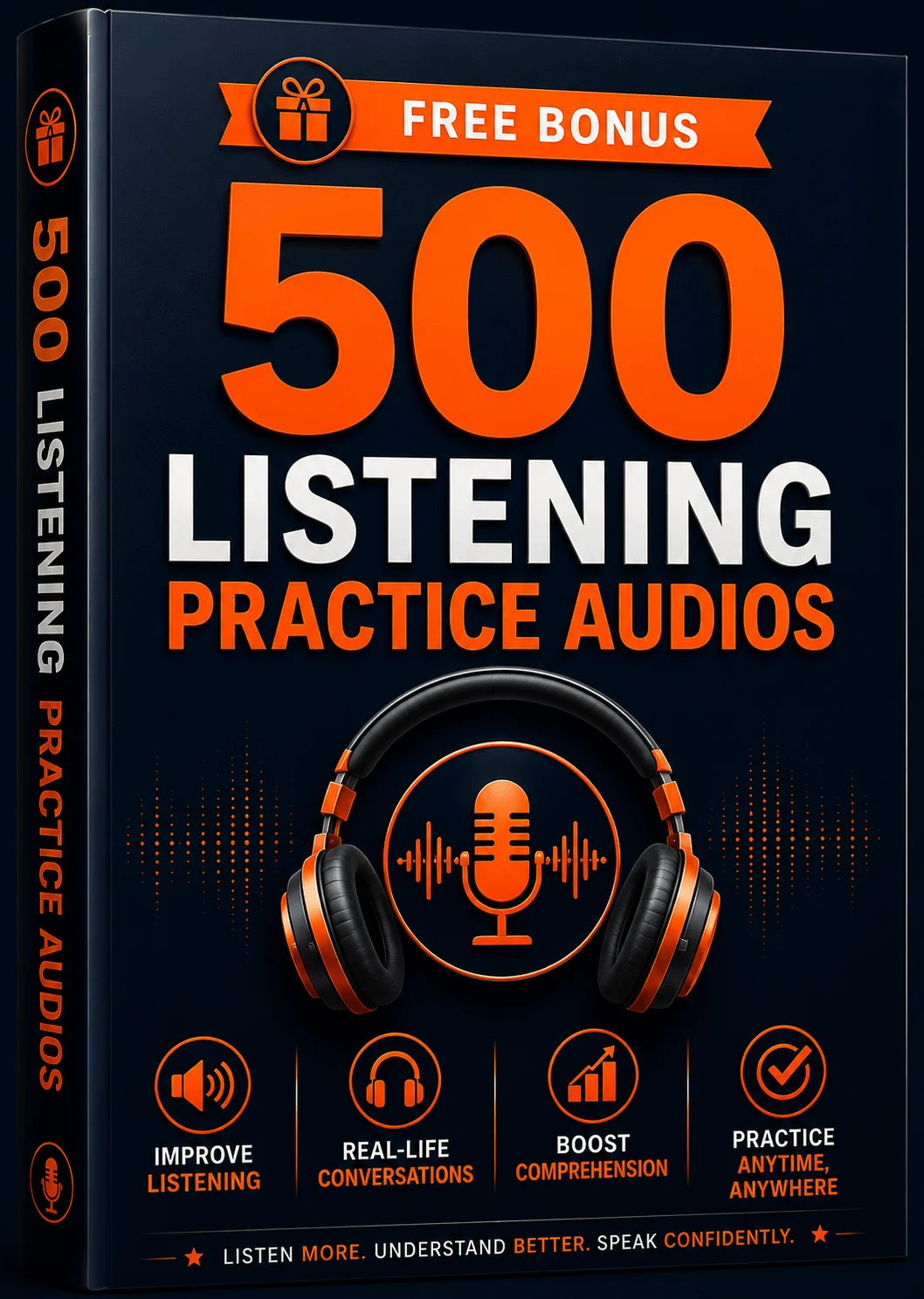 500+ Listening Practice Audios — Free Bonus