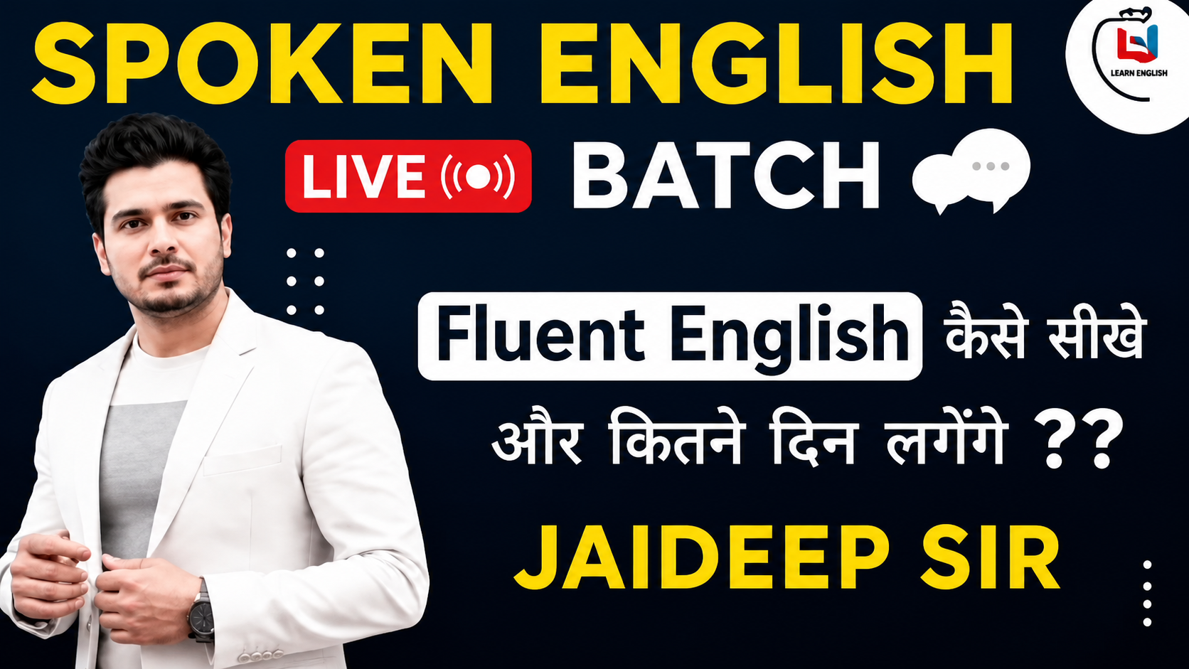 Spoken English Live Batch