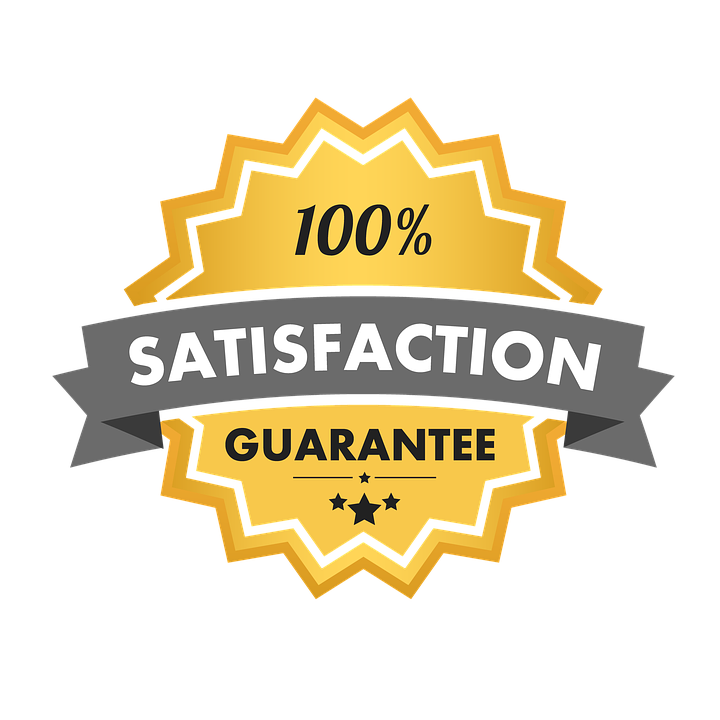 100% Satisfaction Guarantee